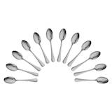 Artikelbild 1 für PICARD & WIELPÜTZ Espressolöffel Rossini Vintage silber, 12 St., Artikelnummer 548473