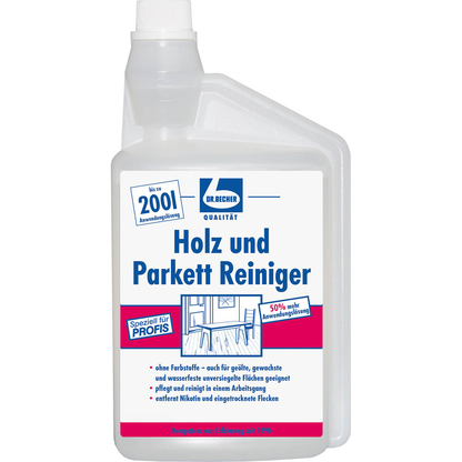 Artikelbild für DR.BECHER Holz und Parkett Holzreiniger 1,0 l, Artikelnummer 640266