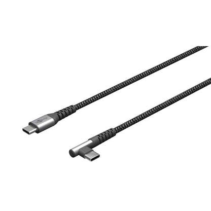 Artikelbild für goobay USB-C USB-Kabel 1,0 m grau, schwarz, 1 St., Artikelnummer 655682