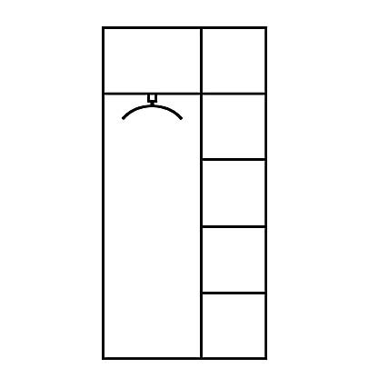 Artikelbild 6 für CP Stahlschrank C 2000 Acurado 9260-30 S10338 anthrazit, enzianblau 4 Fachböden 93,0 x 40,0 x 195,0 cm, aufgebaut, 1 St., Artikelnummer 966556