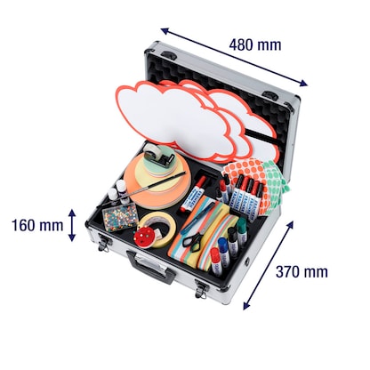 Artikelbild 3 für FRANKEN Moderationskoffer PROFI 2.567 Teile, Artikelnummer 530238