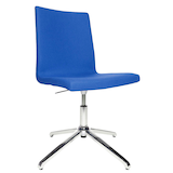 Artikelbild 1 für Topstar Besucherstuhl Cube EA290 L56 blau Stoff, 1 St., Artikelnummer 371385