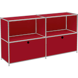 Artikelbild 1 für viasit Sideboard System4, 86283 rubinrot 152,9 x 40,4 x 80,7 cm, 1 St., Artikelnummer 502125
