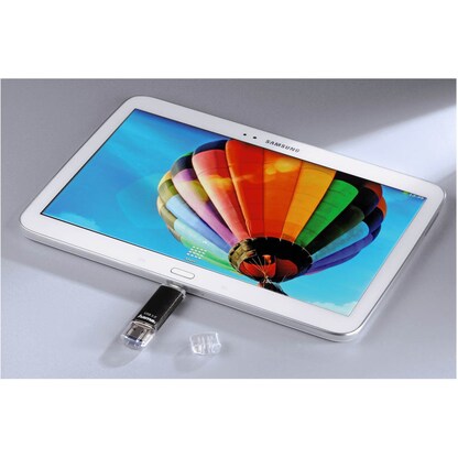 Artikelbild 5 für hama USB-Stick Laeta Twin schwarz 128 GB, 1 St., Artikelnummer 196530