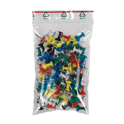 Artikelbild für Druckverschlussbeutel 50 µm 8,0 x 12,0 cm, 1.000 St., Artikelnummer 416081