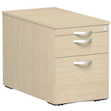 Artikelbild 1 für geramöbel Flex Rollcontainer ahorn 3 Auszüge 43,8 x 80,0 x 56,5 cm, Artikelnummer 880296