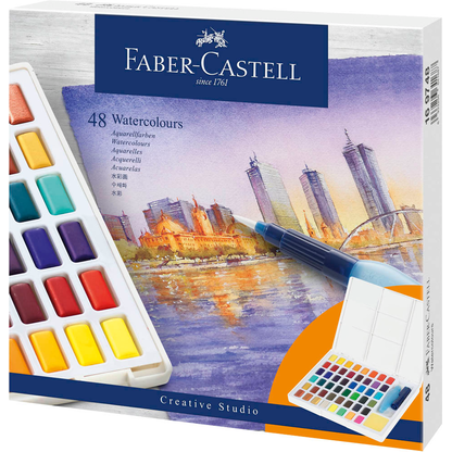 Artikelbild 2 für FABER-CASTELL Aquarellfarben farbsortiert, 1 St., Artikelnummer 158614