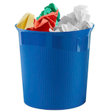 Artikelbild 1 für HAN Re-LOOP Papierkorb 13,0 l blau, 1 St., Artikelnummer 441164
