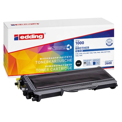 Artikelbild für edding EDD-1000 schwarz Toner kompatibel zu brother TN-2120, Artikelnummer 115154