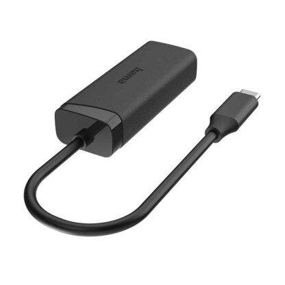 Artikelbild 3 für hama USB C/RJ 45 LAN-Adapter, Artikelnummer 756159