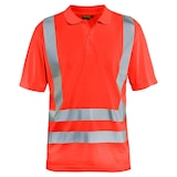 Artikelbild 1 für BLAKLÄDER® unisex Warnschutz Shirt 3391 hellrot Größe 4XL, 1 St., Artikelnummer 742054