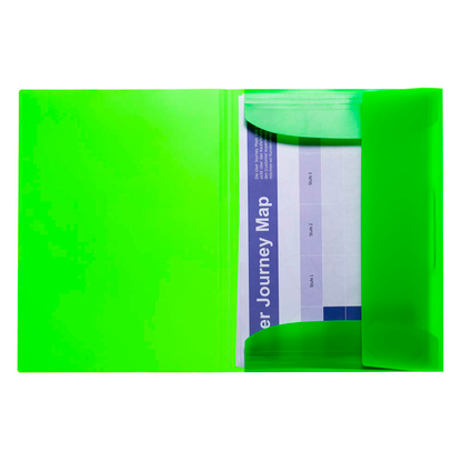 Artikelbild 4 für HERMA Zeichenmappe Neon DIN A3 neon-grün, 1 St., Artikelnummer 220776