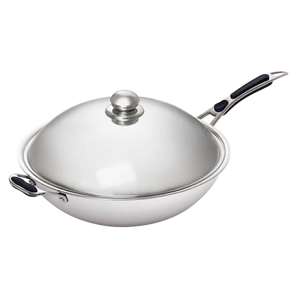 Artikelbild 4 für Bartscher Wok W360R silber Ø 36,0 cm, 1 St., Artikelnummer 425909