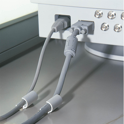 Artikelbild 4 für tesa Kabelclips Powerstrips Kabel-Clip weiß 3,6 cm x 2,1 cm, 5 St., Artikelnummer 697102