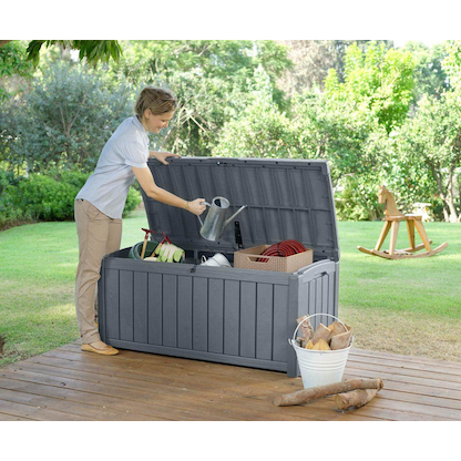 Artikelbild 4 für tepro Glenwood Gartenbox 390,0 l anthrazit 128,0 x 65,0 x 61,0 cm, 1 St., Artikelnummer 576160