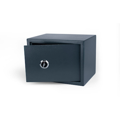 Artikelbild 5 für pavo Tresor dunkelgrau 35,0 x 25,0 x 25,0 cm, Artikelnummer 557633