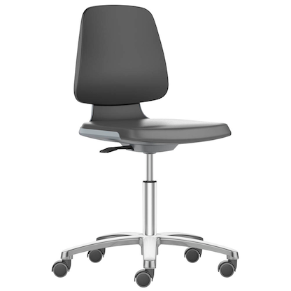 Artikelbild für bimos Arbeitsdrehstuhl Labsit schwarz Kunstleder, Artikelnummer 470916