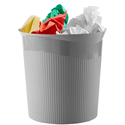 Artikelbild für HAN Re-LOOP Papierkorb 13,0 l grau, 1 St., Artikelnummer 441184