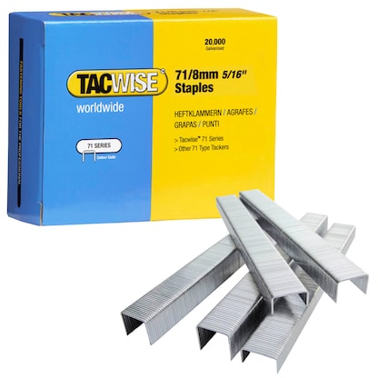 Artikelbild für TACWISE™ Tackerklammern Typ 71/8mm, 0368 8 mm, 20.000 St., Artikelnummer 584746