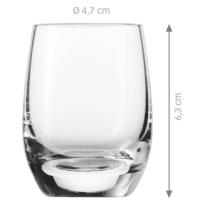 Artikelbild 2 für Schott Zwiesel Schnapsgläser Banquet 75,0 ml, 6 St., Artikelnummer 548349