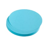 Artikelbild 1 für FRANKEN Moderationskarten blau Ø 9,5 cm, 500 St., Artikelnummer 670509