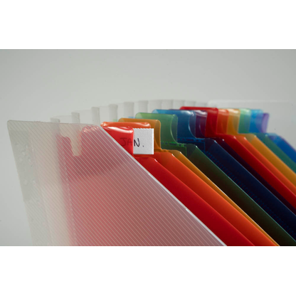 Artikelbild 5 für Exacompta Fächerstehsammler Crystal 55598E kristall Kunststoff, DIN A4, 1 St., Artikelnummer 680922