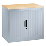 Artikelbild 1 für CP Omnispace Rollladenschrank silber 1 Fachboden 80,0 x 42,0 x 72,0 cm, Artikelnummer 411715