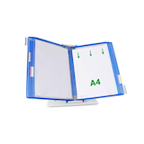 Artikelbild 1 für tarifold Sichttafelsystem 434101 DIN A4 blau mit 10 St. Sichttafeln, 1 St., Artikelnummer 704515