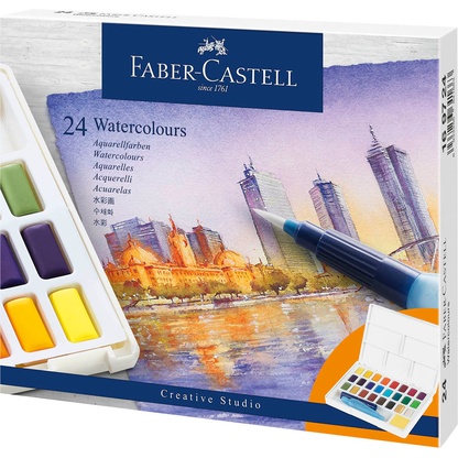 Artikelbild 2 für FABER-CASTELL Aquarellfarben farbsortiert, 1 St., Artikelnummer 158491