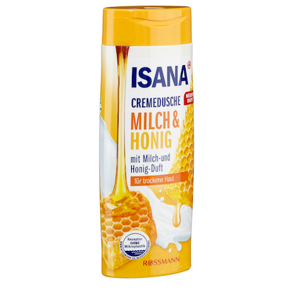 Artikelbild 4 für ISANA MILCH & HONIG Duschgel 300 ml, Artikelnummer 213337