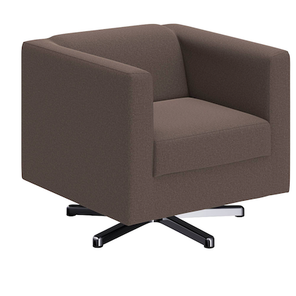 Artikelbild 2 für DOMO Collection Sessel BOB braun silber Stoff 72,0 cm 75,0 cm, 1 St., Artikelnummer 764702