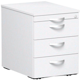 Artikelbild 1 für geramöbel Flex Rollcontainer weiß 4 Auszüge 43,0 x 60,0 x 56,5 cm, Artikelnummer 882055