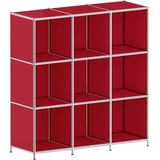 Artikelbild 1 für viasit Sideboard System4, 537764 rubinrot 115,4 x 40,4 x 118,2 cm, 1 St., Artikelnummer 501571