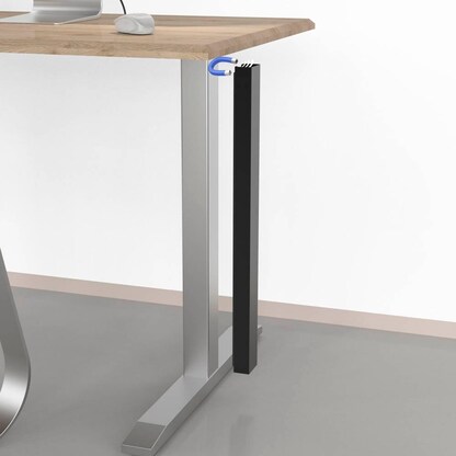 Artikelbild für hama Kabelkanal 55,0 cm schwarz, Artikelnummer 822482