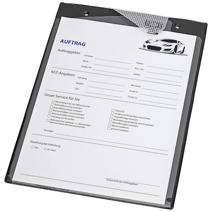 Artikelbild für MAUL Angebotsmappen DIN A4 schwarz, 10 St., Artikelnummer 523898