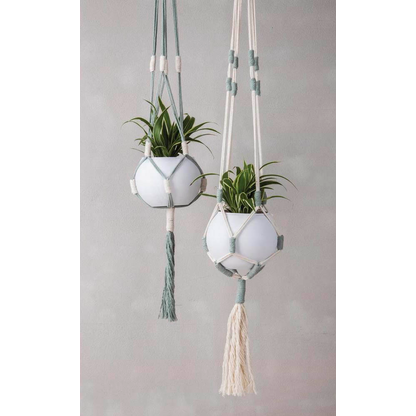 Artikelbild 4 für Rayher Makramee Garn eukalyptus, sand Ø 2,2 mm, 2 St., Artikelnummer 686489