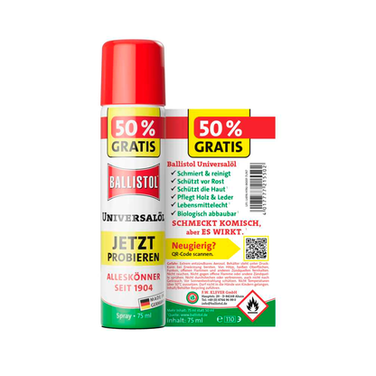 Artikelbild 2 für BALLISTOL Universalöl Schmiermittel 75,0 ml, 1 St., Artikelnummer 745996