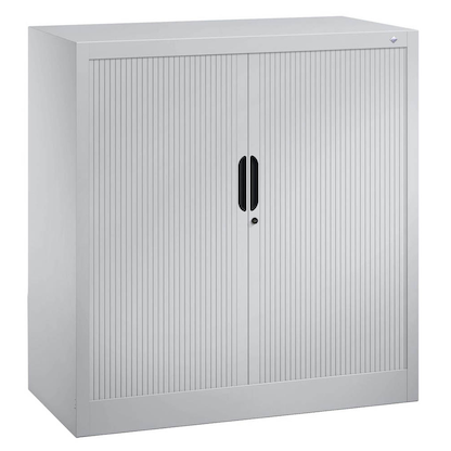 Artikelbild für CP Omnispace Rollladenschrank silber 2 Fachböden 100,0 x 42,0 x 103,0 cm, Artikelnummer 411823