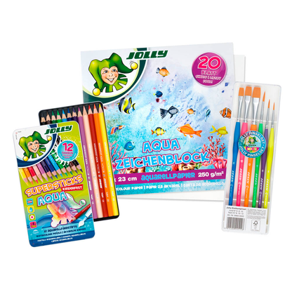 Artikelbild 2 für JOLLY Malset farbsortiert, 1 Set, Artikelnummer 348694