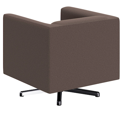 Artikelbild 4 für DOMO Collection Sessel BOB braun silber Stoff 72,0 cm 75,0 cm, 1 St., Artikelnummer 764702