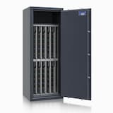 Artikelbild 1 für ISS safe4key Schlüsseltresor grau mit 880 Haken, Doppelbartschloss, 50,0 x 42,0 x 130,0 cm, 1 St., Artikelnummer 850501