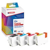Artikelbild 1 für edding EDD-410 schwarz, cyan, magenta, gelb Druckerpatronen kompatibel zu Canon PGI-5 BK, CLI-8 C/M/Y, 4er-Set, Artikelnummer 128421