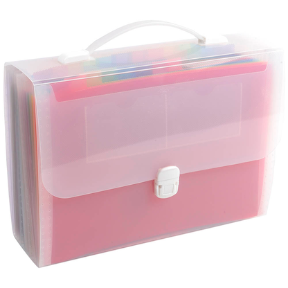 Artikelbild für Exacompta Fächermappe Crystal 24 Fächer transparent, 1 St., Artikelnummer 680944