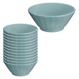 Artikelbild 1 für BAUSCHER Schalen EDGE grün 0,10 l, 12 St., Artikelnummer 819916