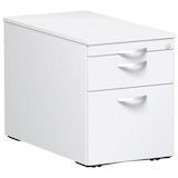 Artikelbild 1 für geramöbel Flex Rollcontainer weiß 3 Auszüge 43,8 x 80,0 x 56,5 cm, Artikelnummer 882163