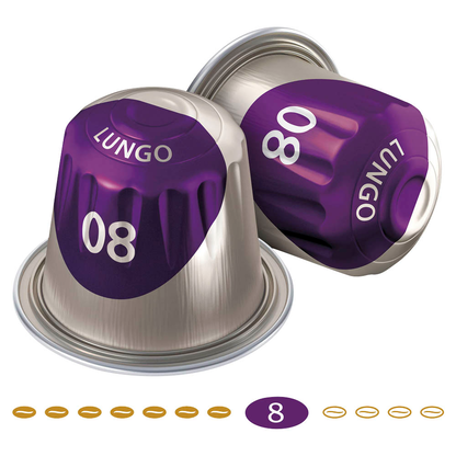 Artikelbild 3 für JACOBS LUNGO INTENSO Kaffeekapseln, Arabica- und Robustabohnen kräftig, 10 Stück, Artikelnummer 340947