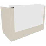 Artikelbild 1 für Quadrifoglio Empfangstheke gerade, ulme, weiß 166,0 x 88,0 x 113,0 cm, Artikelnummer 780074