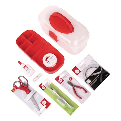 Artikelbild 6 für Rayher Bastelwerkzeug mit Box transparent, Artikelnummer 779227