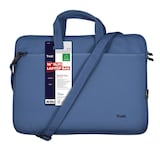 Artikelbild 1 für Trust Laptoptasche Bologna Slim Kunstfaser blau 24448 bis 40,6 cm (16 Zoll), Artikelnummer 975443
