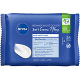 Artikelbild 1 für NIVEA Feuchttücher 3IN1 Creme Pflege weiß, 25 Tücher, Artikelnummer 579278